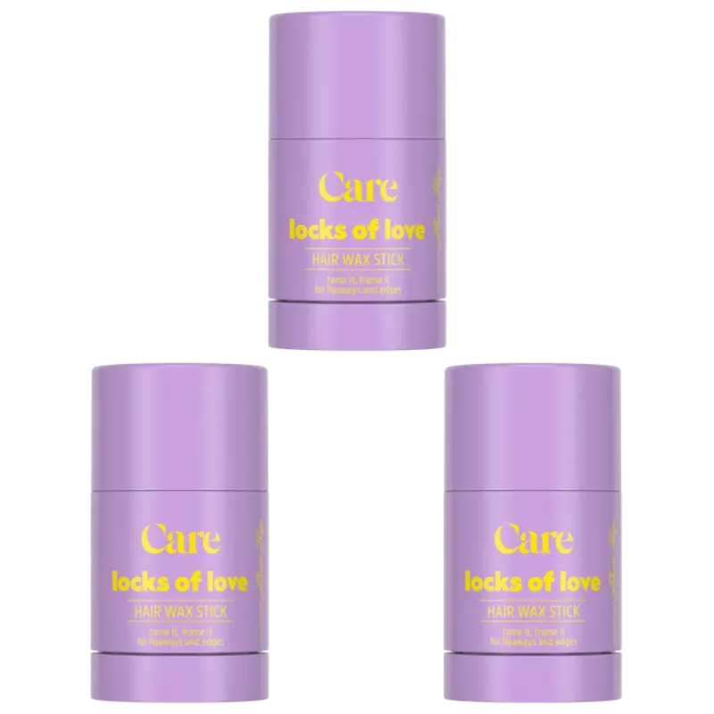 Care Locks of love hair wax stick 3-pack