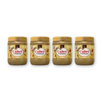 Calvé Pindakaas stukjes pinda 4-pack