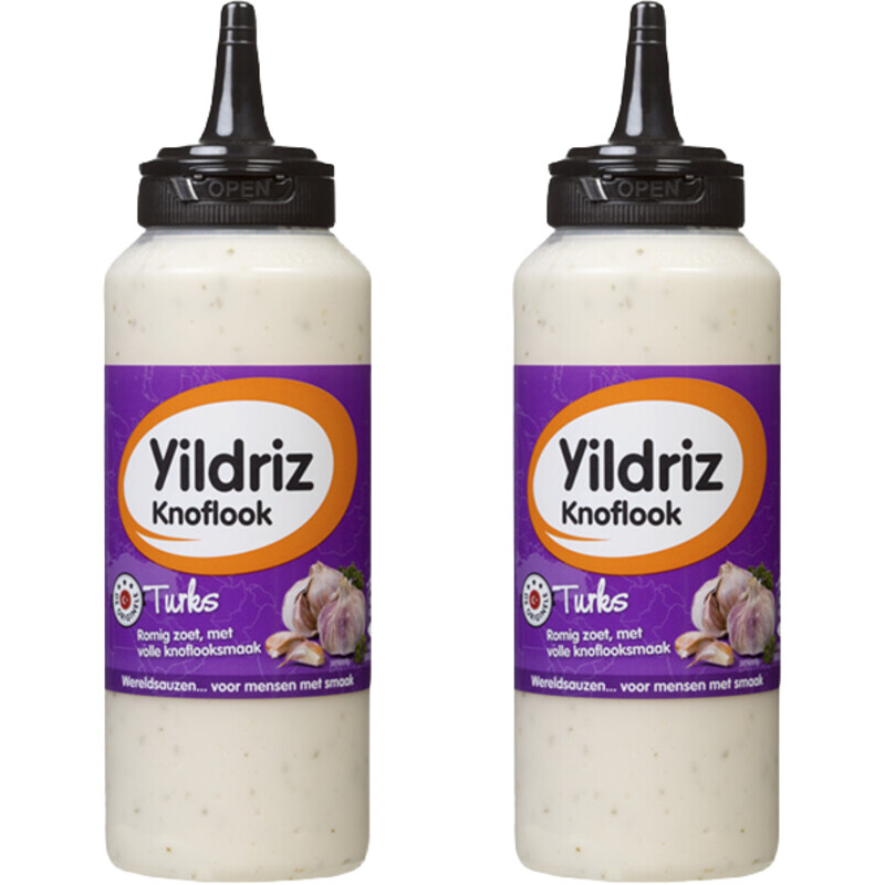 Een afbeelding van Yildriz Turkse knoflooksaus 2-pack