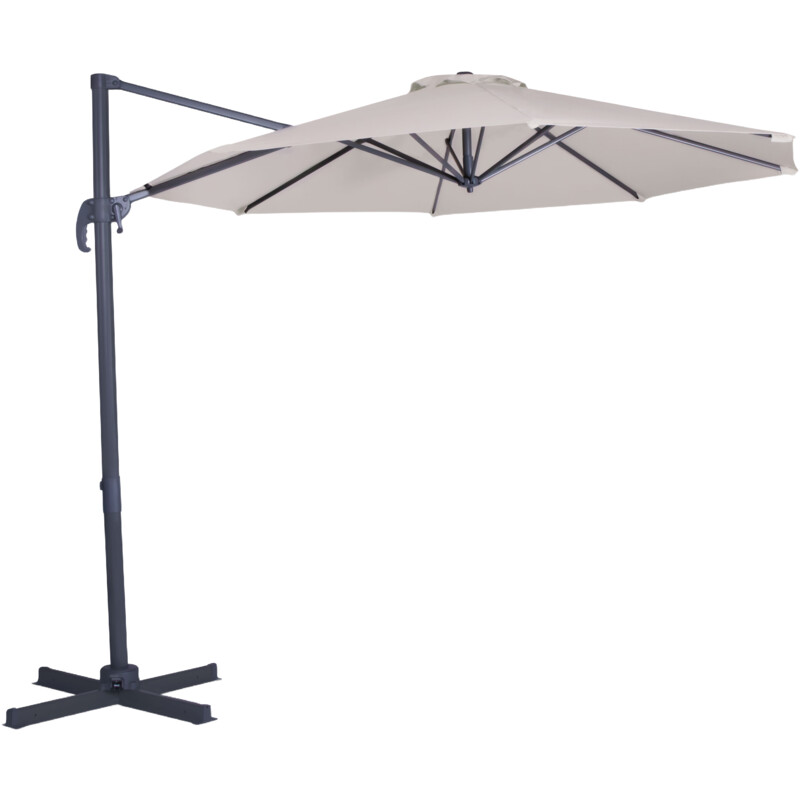 Een afbeelding van Vonroc Parasol bardolino beige 300cm