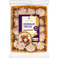 Een afbeelding van AH Excellent Meringue toefjes cappuccinosmaak