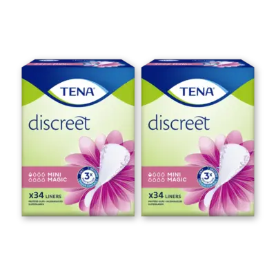 pdp-image-Tena Discreet mini magic inlegkruisjes 2-pack