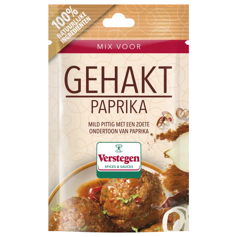 Kruidenmix voor gehakt met paprika