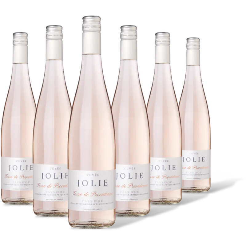 La Cuvée Jolie Terre de providence rose 6 flessen