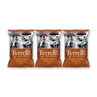 Tyrrells English smoky barbecue 3-pack