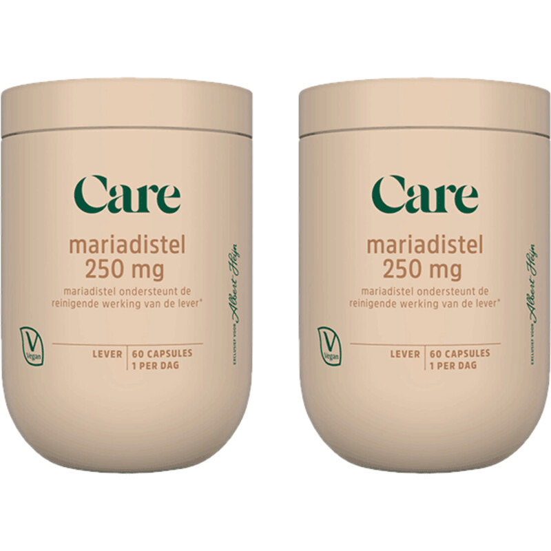 Een afbeelding van Care Mariadistel 250mg 2-pack
