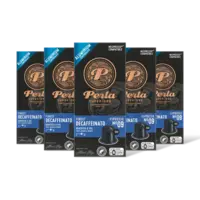 Perla Superiore Finest espresso decaffeinato capsu 5-pck