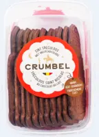 Crumbel Sint speculoos met chocolade bel