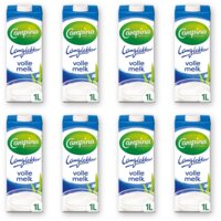 Campina Langlekker volle melk 8-pack