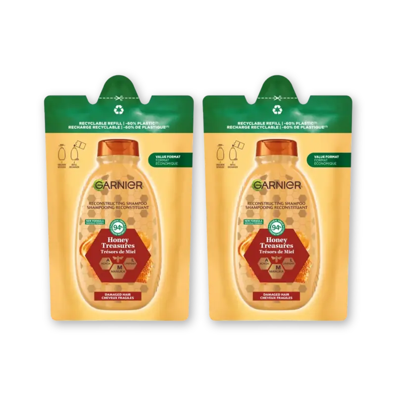 Loving Blends Honing goud shampoo refill 2-pack