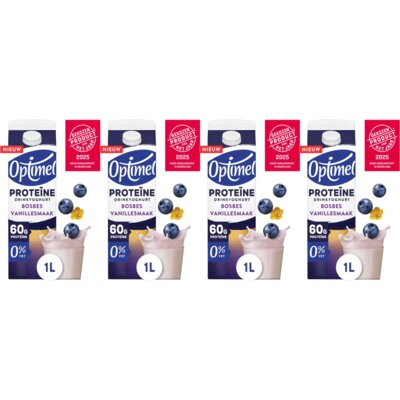 pdp-image-Optimel Drinkyoghurt protein bosbes vanil 4-pack