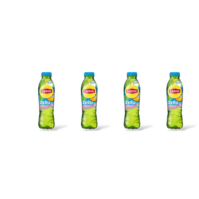 Lipton Zero green ice tea mango 4-pack