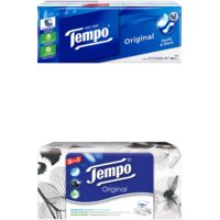 Een afbeelding van Tempo Orignal Zakdoeken & Tissues pakket