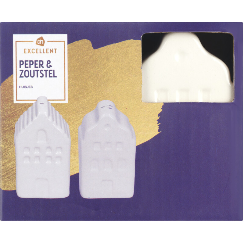 Een afbeelding van AH Excellent Peper & zout stel huisje