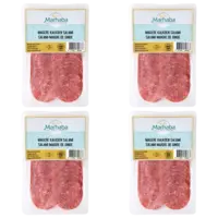 Marhaba Magere kalkoen salami 4-pack