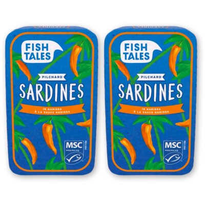 pdp-image-Fish Tales Sardines in harissa 2-pack