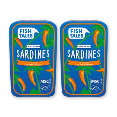 pdp-image-Fish Tales Sardines in harissa 2-pack