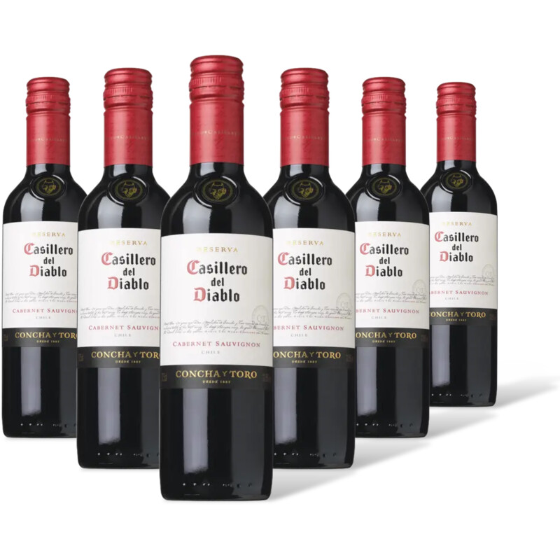 Casillero del Diablo Casillero Cab. Sauvignon Res. 6 flessen