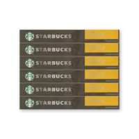 Starbucks Nespresso blonde espresso roast cap 6pk