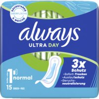 Een afbeelding van Always Ultra day normal maandverband