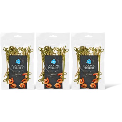 pdp-image-AH Cocktailprikkers bamboe 3-pack