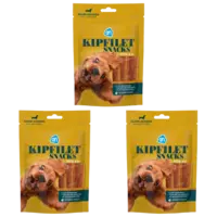 AH Kipfiletsnack kleine hond 3-pack