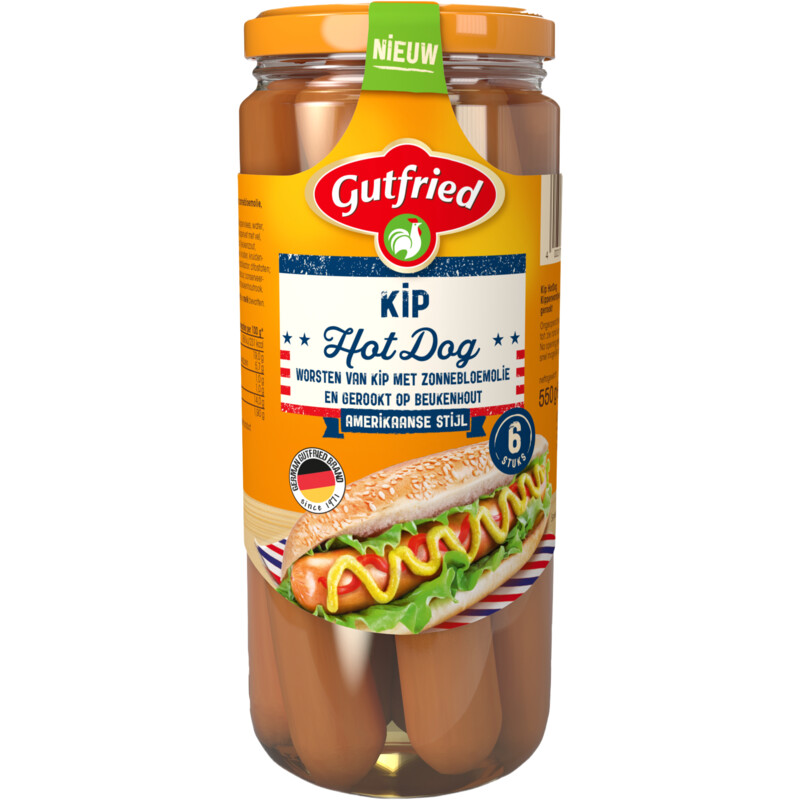 Gutfried Kip hot dogs