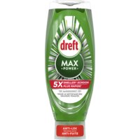 Een afbeelding van Dreft Max power vloeibaar afwasmiddel original