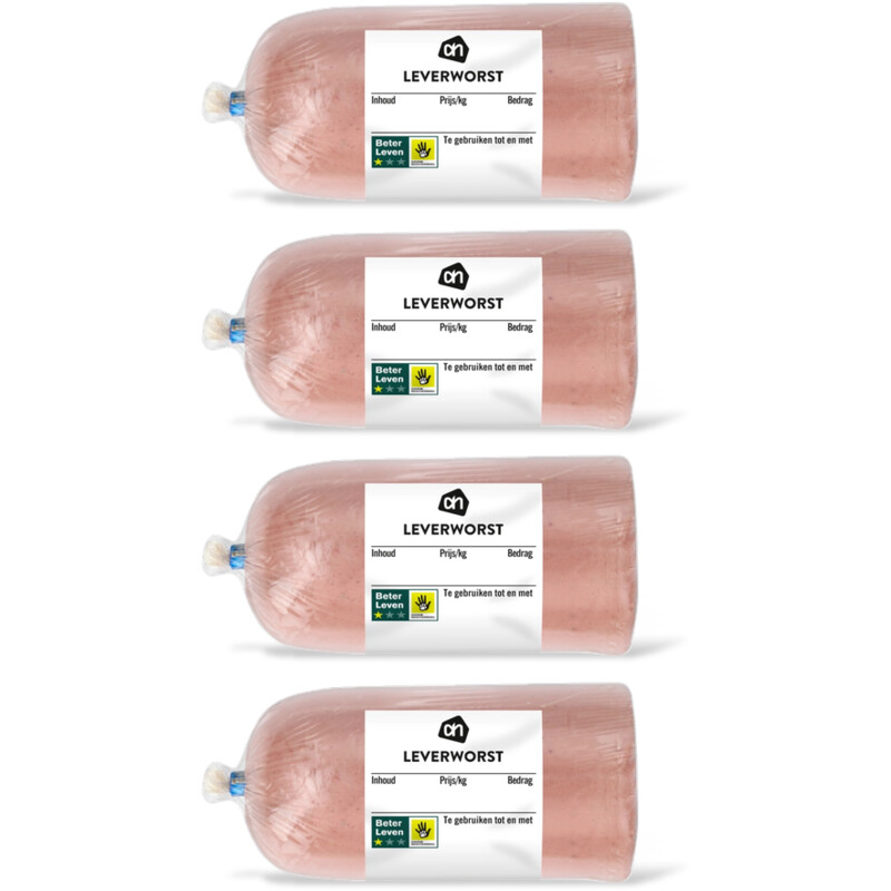 AH Leverworst 4-pack