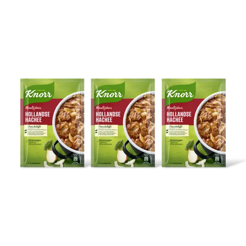 Knorr Maaltijdmix Hollandse hachee 3-pack