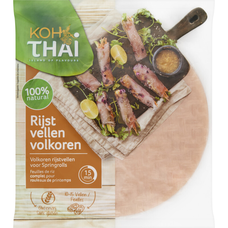 Een afbeelding van Koh Thai Rijstvellen volkoren