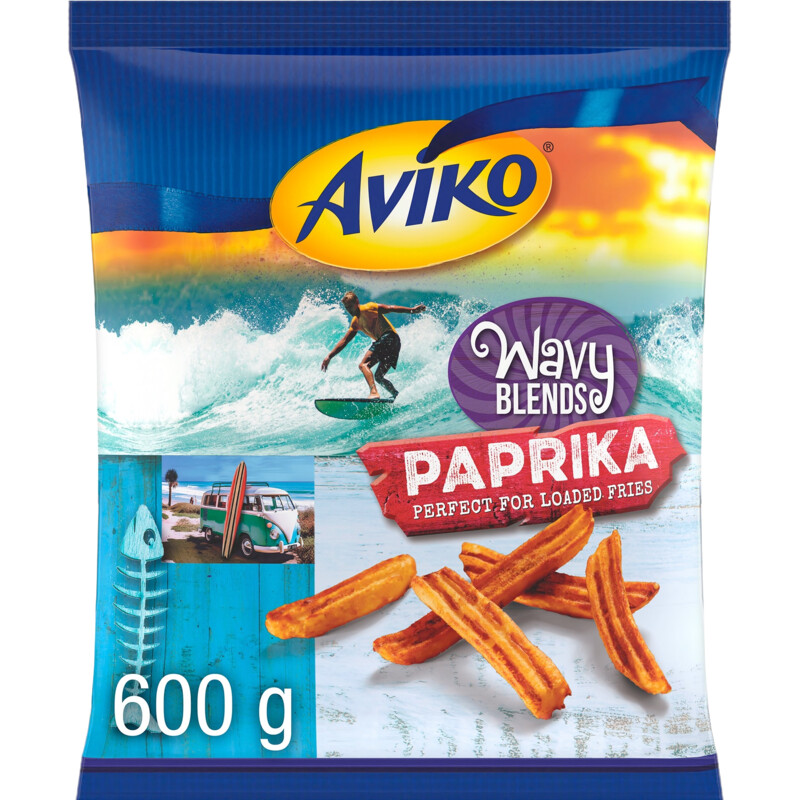 Een afbeelding van Aviko Wavy blends paprika