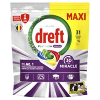 Dreft Platinum miracle maxi vaatwascapsules