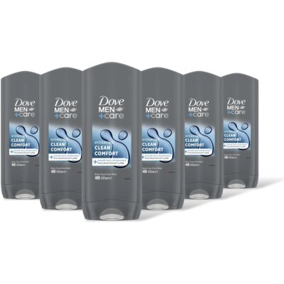 pdp-image-Dove Men+care clean comfort 400ML 6-pack