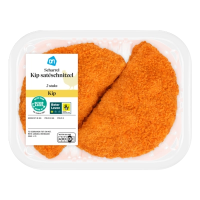 pdp-image-AH Scharrel kip saté schnitzel 2 stuks