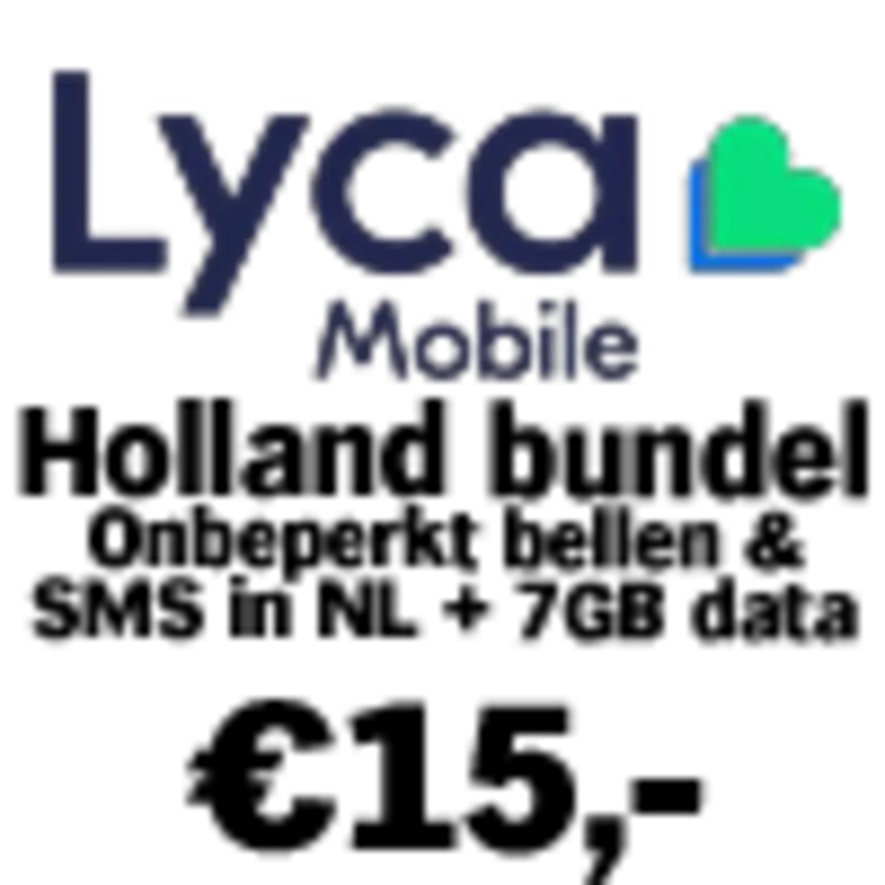Lycamobile Holland bundel S
