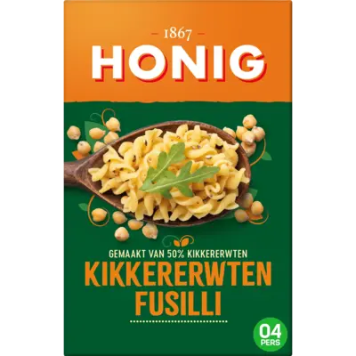 pdp-image-Honig Peulvruchten pasta fusilli kikkererwten