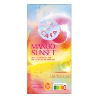 Delicata Reep mango sunset witte chocolade
