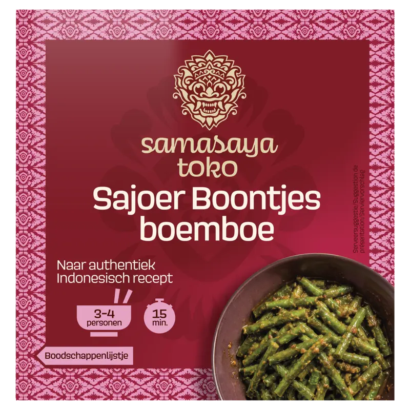 Samasaya Boemboe sajoer boontjes
