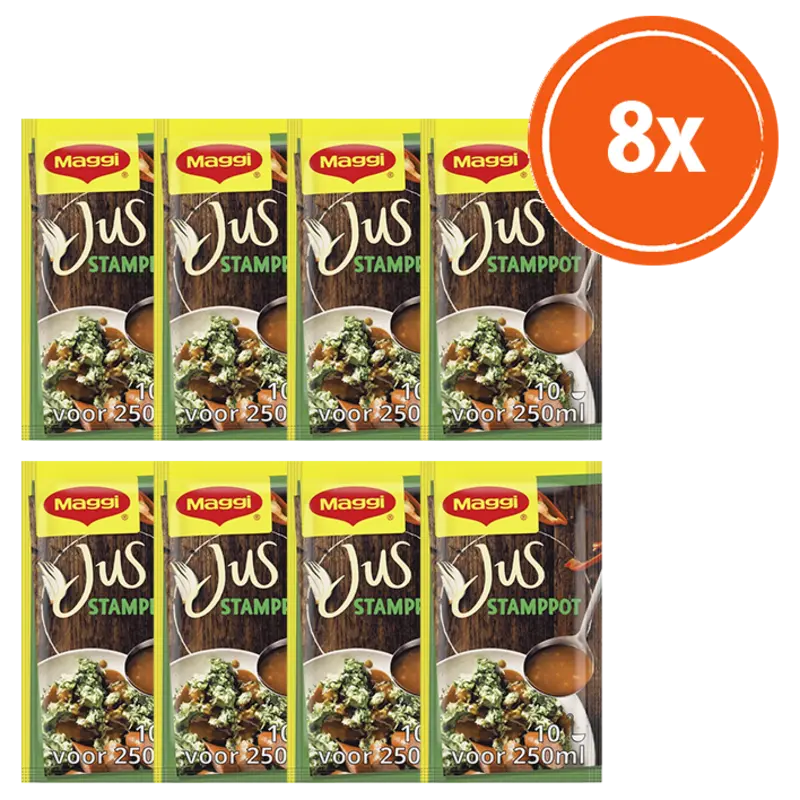 Maggi Jus stamppot 8-pack