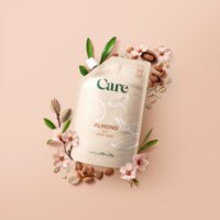 Een afbeelding van Care Almond soft hand soap refill