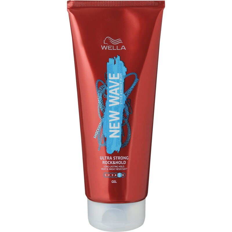 Een afbeelding van New Wave Ultra strong rock & hold gel styler
