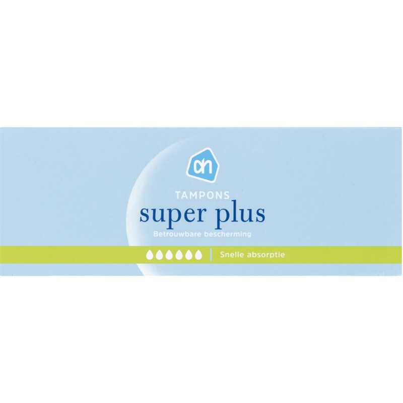 Een afbeelding van AH Tampons super plus