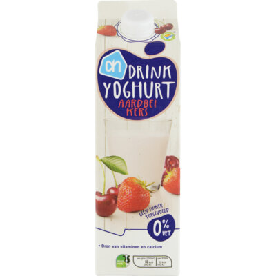pdp-image-AH Drinkyoghurt aardbei/kers 0%