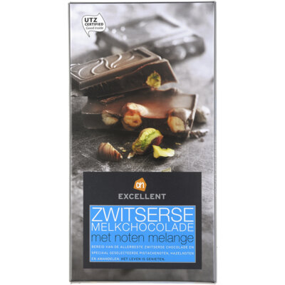 pdp-image-AH Excellent Zwit melk chocolade hazel- pistachenoten