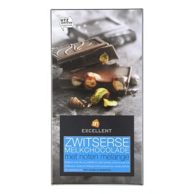 pdp-image-AH Excellent Zwit melk chocolade hazel- pistachenoten