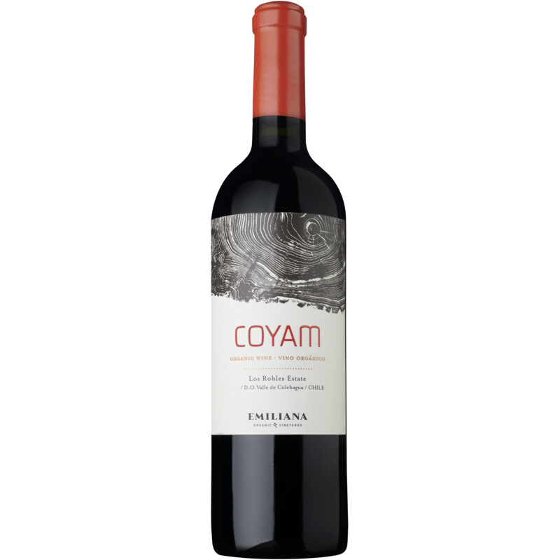 Een afbeelding van Coyam Rood organic wine