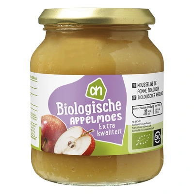 pdp-image-AH Biologisch Appelmoes extra kwaliteit