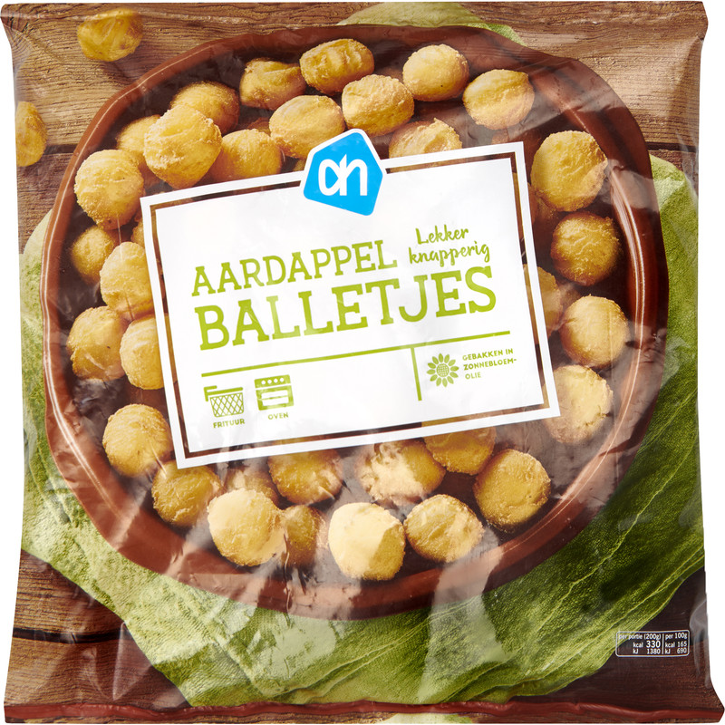 Een afbeelding van AH Aardappelballetjes