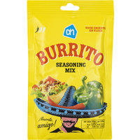 Een afbeelding van AH Burrito seasoning mix